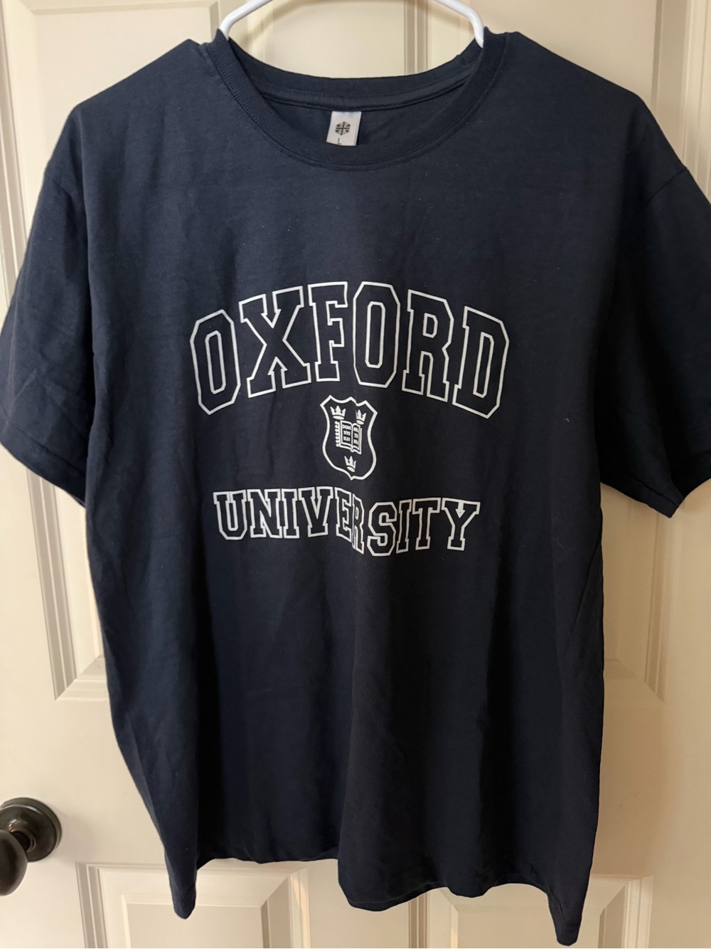 Oxford University Navy Graphic T‑Shirt